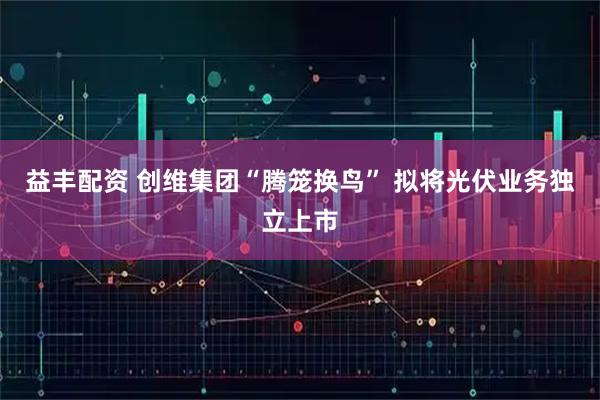 益丰配资 创维集团“腾笼换鸟” 拟将光伏业务独立上市