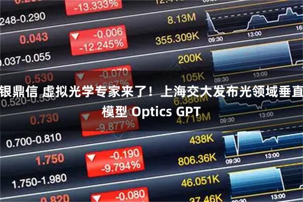 万银鼎信 虚拟光学专家来了！上海交大发布光领域垂直大模型 Optics GPT